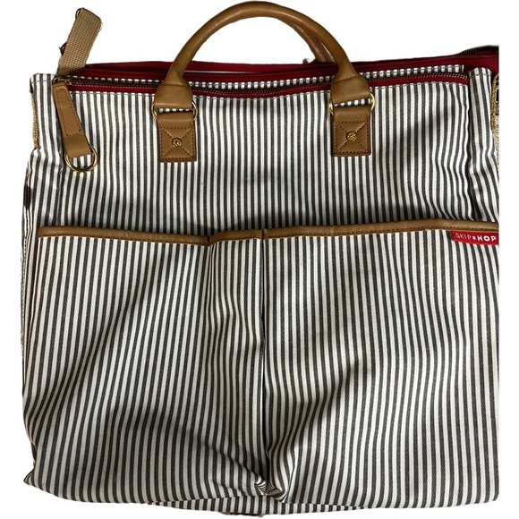 Skip Hop Diaper Bag Iconic Duo French Stripe - Picture 3 of 8